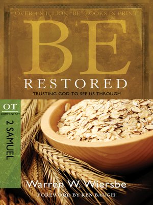 Be Restored - ebook
